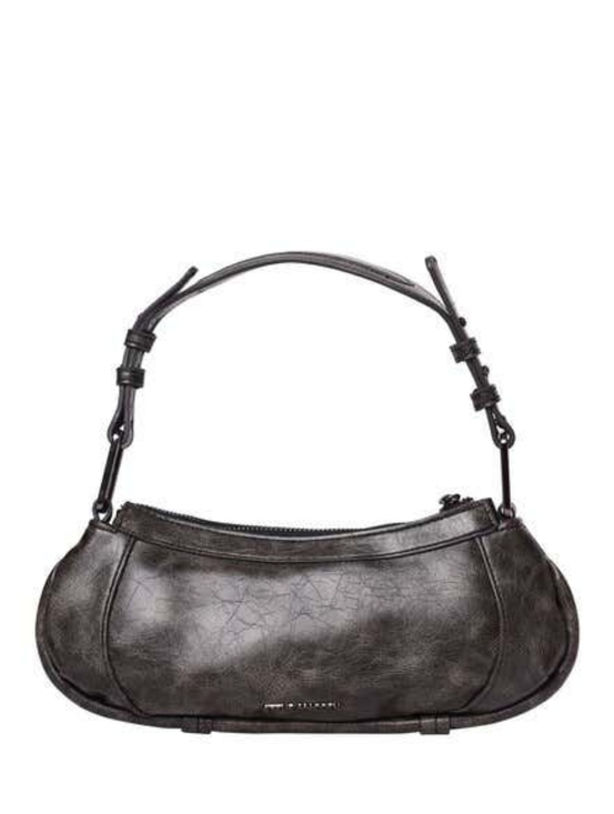 Steve Madden Handbags - Steve Madden Black Curved Shoulder Bag